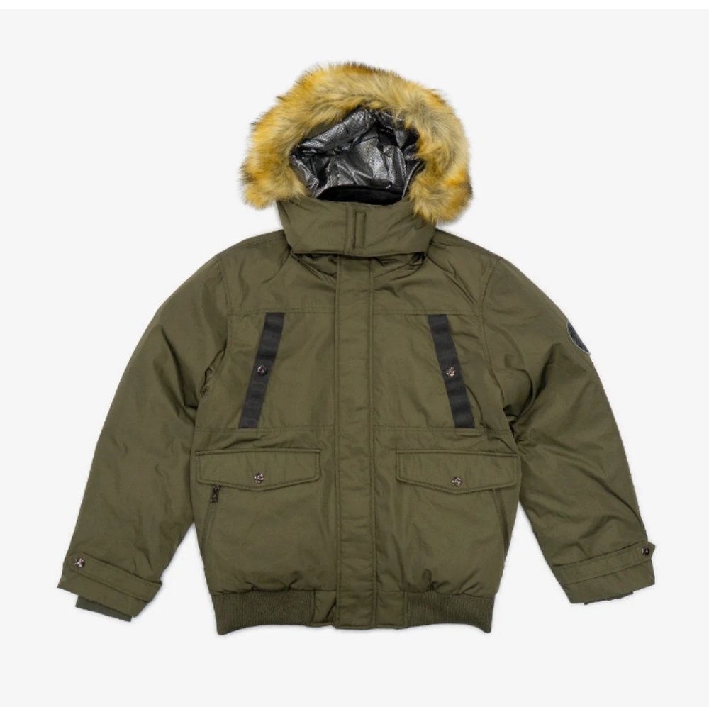 🆕 Spire | Waterproof Summit Parka Jacket Olive Green Mens Size Medium or Large